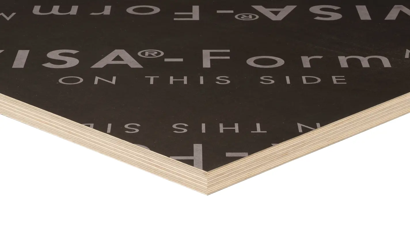 WISA-Form BirchMBT for smooth concrete formwork | WISA PLYWOOD